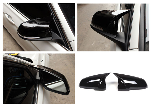 Spegelkåpor i blanksvart för BMW 5-serie F10/F11 Facelift/6-serie F06/F12/F13/7-serie F01/F02
