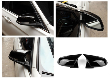 Spegelkåpor i blanksvart för BMW 1-serie F20/F21/2-serie F22/3-serie F30/4-serie F32