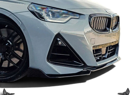 Frontsplitter i blanksvart för BMW 2-serie G42