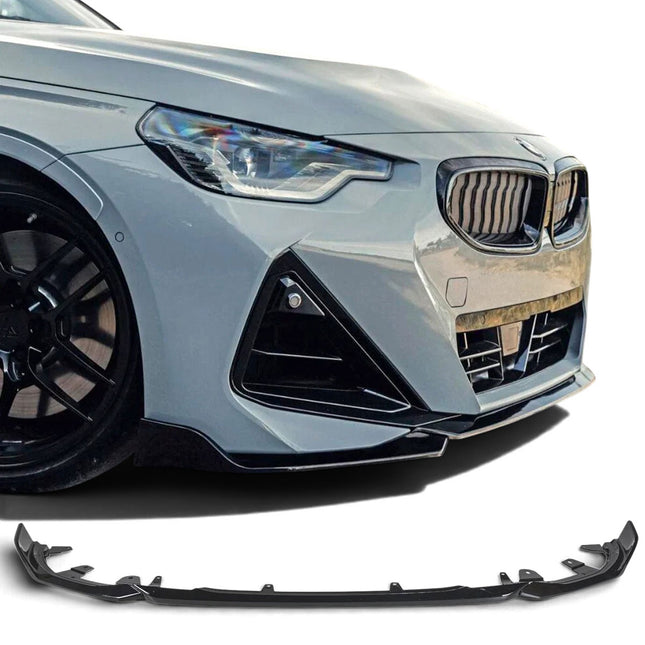 Frontsplitter i blanksvart för BMW 2-serie G42