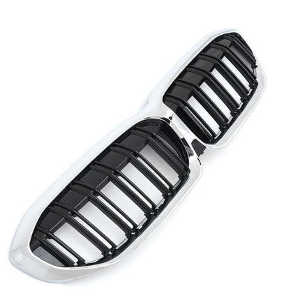 Krom/Svart Grill Enkelribb BMW 3-Serie G20/G21 2019-2022