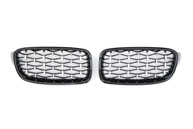 Grill Diamond i krom för BMW 3-serie F30/F31