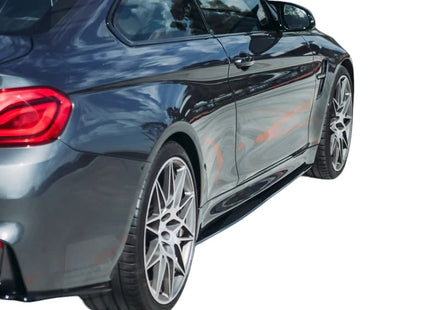 Sidokjolar i blanksvart för BMW M3 F80/M4 F82