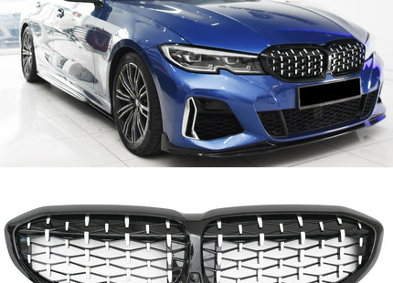 Grill Diamond i krom för BMW 3-serie G20/G21 (före facelift)