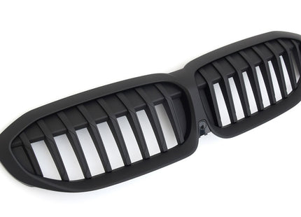 Grill med enkla ribbor i mattsvart för BMW 3-serie G20/G21 (före facelift)