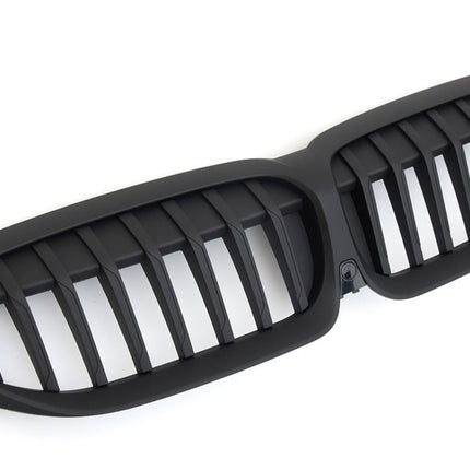 Mattsvart Grill Enkelribb BMW 3-Serie G20/G21 2019-2022
