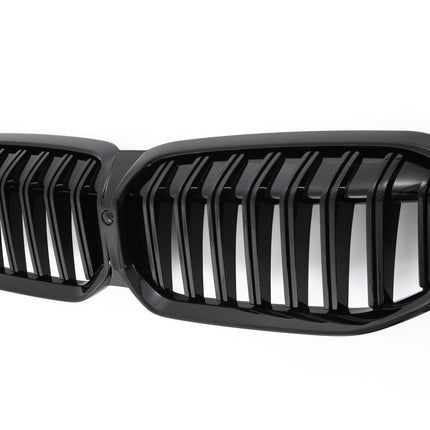 Blanksvart Grill Enkelribb BMW 3-Serie G20/G21 Facelift 2022+