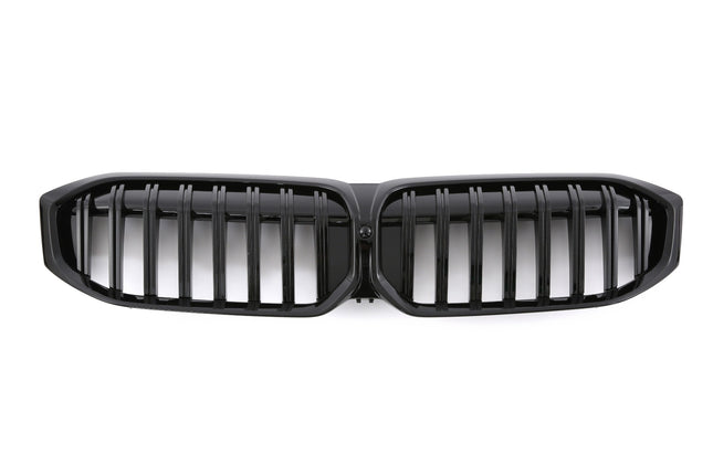 Blanksvart Grill Enkelribb BMW 3-Serie G20/G21 Facelift 2022+