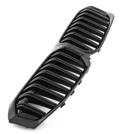 Blanksvart Grill Enkelribb BMW 3-Serie G20/G21 Facelift 2022+