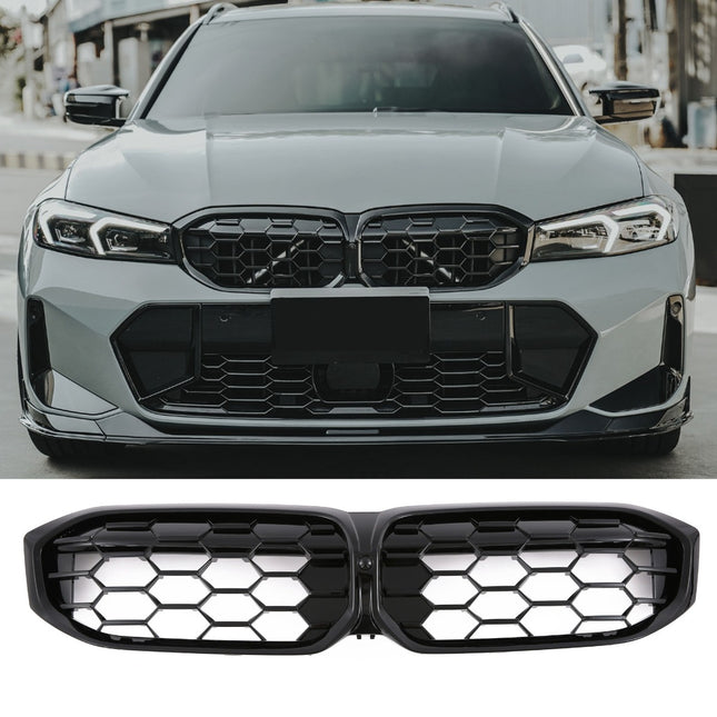 Blanksvart Grill Sport BMW 3-Serie G20/G21 Facelift 2022+