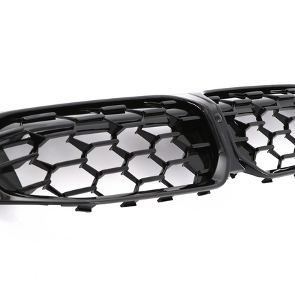 Blanksvart Grill Sport BMW 3-Serie G20/G21 Facelift 2022+