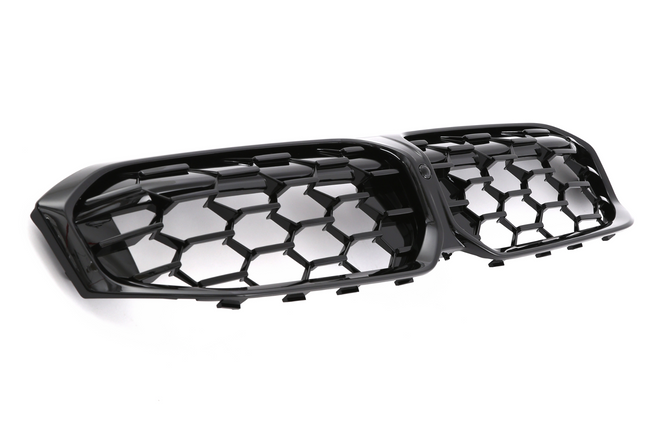 Blanksvart Grill Sport BMW 3-Serie G20/G21 Facelift 2022+