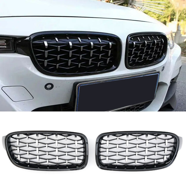 Grill Diamond i krom för BMW 3-serie F30/F31
