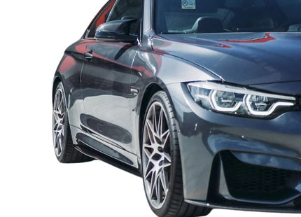 Sidokjolar i blanksvart för BMW M3 F80/M4 F82