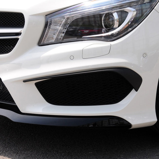 Frontflaps i blanksvart för Mercedes CLA C117 (före facelift)