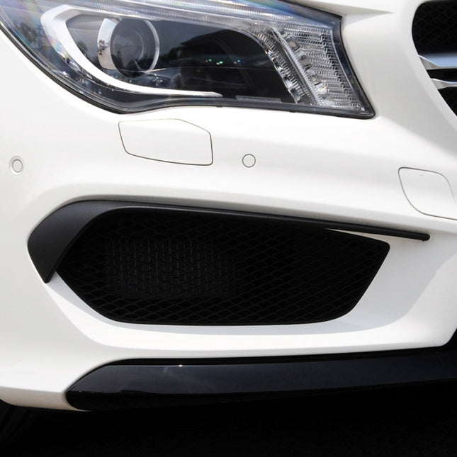 Frontflaps i blanksvart för Mercedes CLA C117 (före facelift)