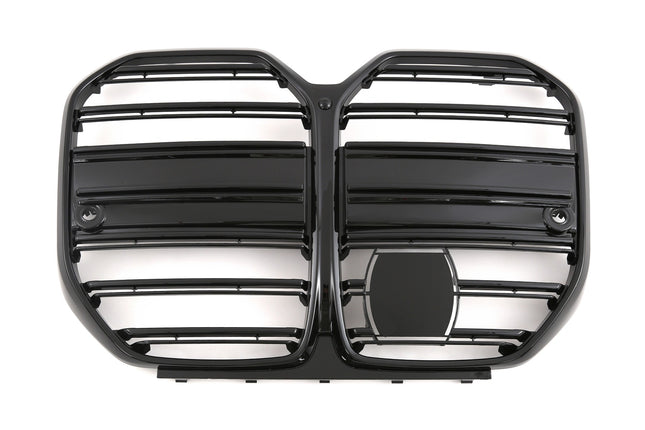 Grill med dubbla ribbor i mattsvart för BMW 4-serie G26