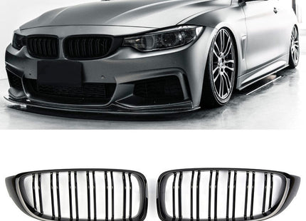 Grill i blanksvart för BMW 4-serie F32/M3/M4
