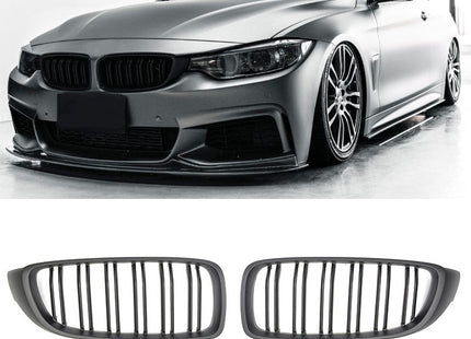 Grill i mattsvart för BMW 4-serie F32/M3/M4