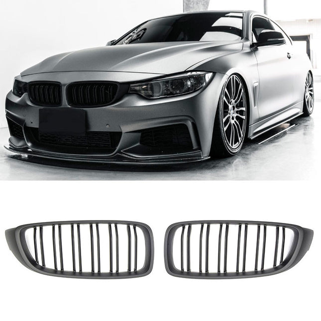 Grill i mattsvart för BMW 4-serie F32/M3/M4