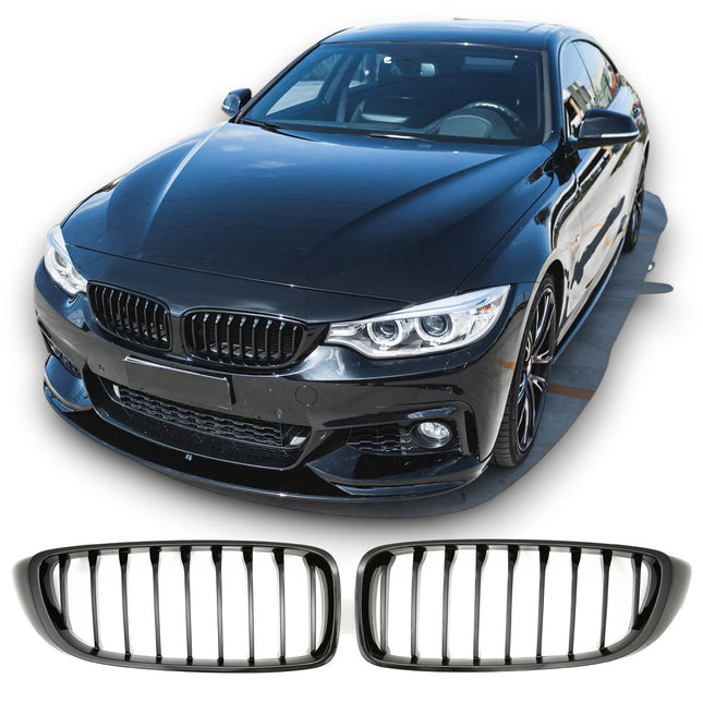 Grill i svart för BMW 4-serie F32/F36/M3 F80/M4 F82
