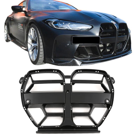 Blanksvart Grill BMW M3 G80/G81 / M4 G82/G83 2021+