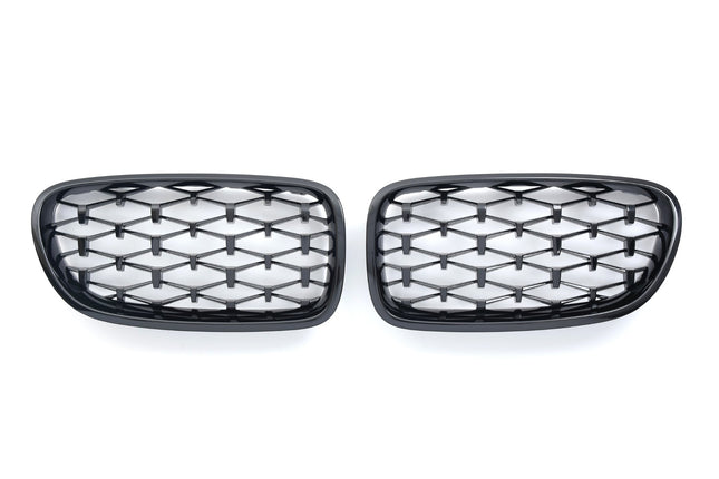Grill Diamond i svart för BMW 5-serie F10/F11