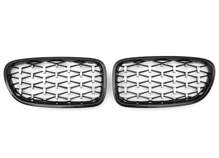 Grill Diamond i krom för BMW 5-serie F10/F11