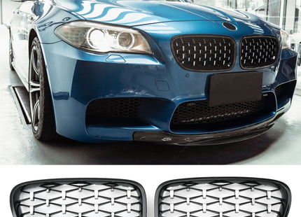 Grill Diamond i krom för BMW 5-serie F10/F11