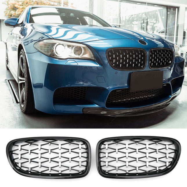 Grill Diamond i krom för BMW 5-serie F10/F11