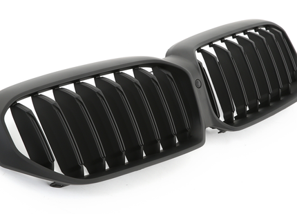 Grill med enkla ribbor i svart för BMW 5-serie G30/G31 Facelift