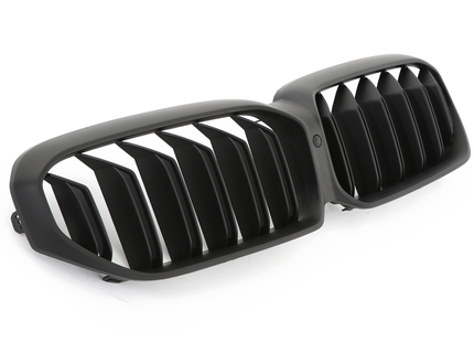 Grill med dubbla ribbor i svart för BMW 5-serie G30/G31 Facelift