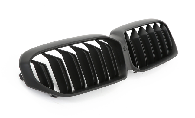 Grill med dubbla ribbor i svart för BMW 5-serie G30/G31 Facelift