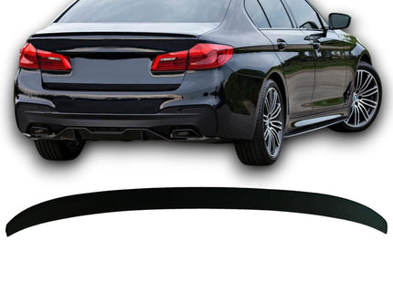 Glossy Blanksvart Spoiler BMW 5-serie G30 2017-2024