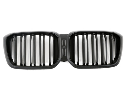 Grill i mattsvart för BMW X3 G01/X4 G02 Facelift