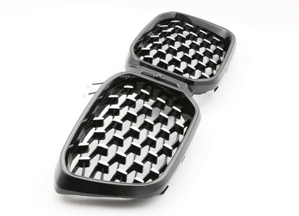 Grill i krom med LED för BMW X3 G01/X4 G02 Facelift