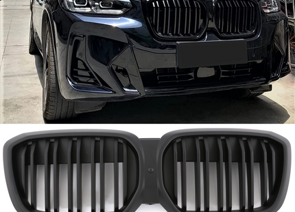 Grill i mattsvart för BMW iX3 G08 Facelift