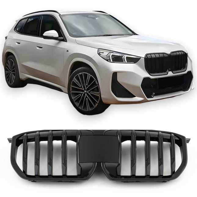 Grill i blanksvart för BMW X1 U11