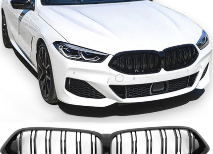 Grill i blanksvart för BMW 8-serie G15/G16