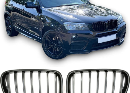 Grill i svart för BMW X3 F25 (före facelift)