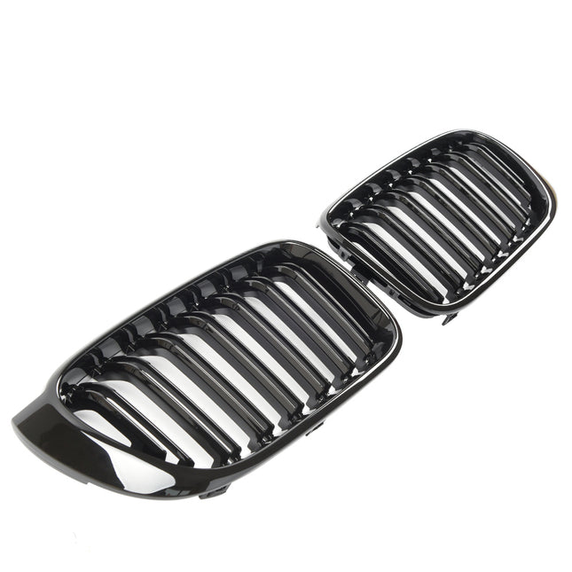 Grill i blanksvart för BMW X3 F25 Facelift/X4 F26