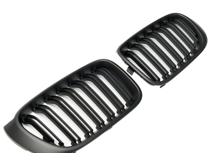 Grill i mattsvart för BMW X3 F25 Facelift/X4 F26
