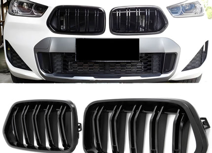 Grill i blanksvart för BMW X2 F39