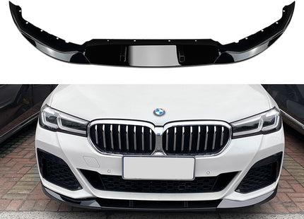 Frontsplitter i blanksvart för BMW 5-serie G30/G31 Facelift