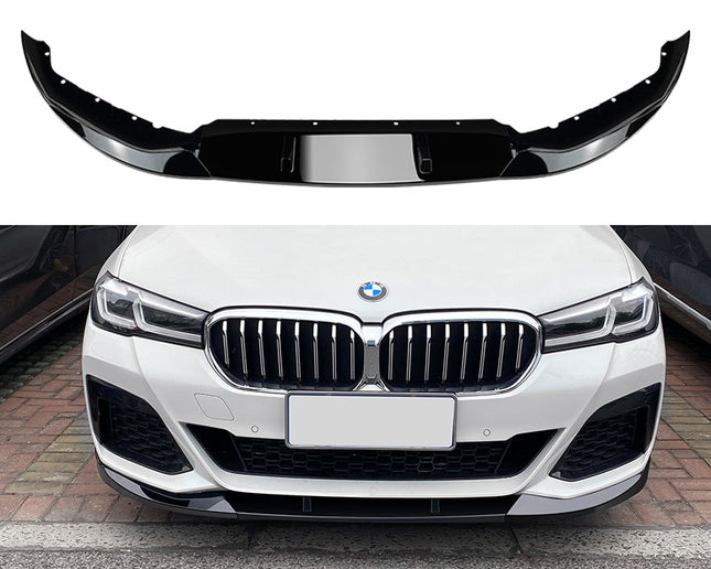 Frontsplitter i blanksvart för BMW 5-serie G30/G31 Facelift