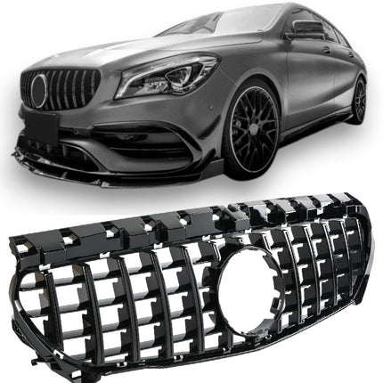 Grill Mercedes-Benz CLA C117 2013-2017 - Svart