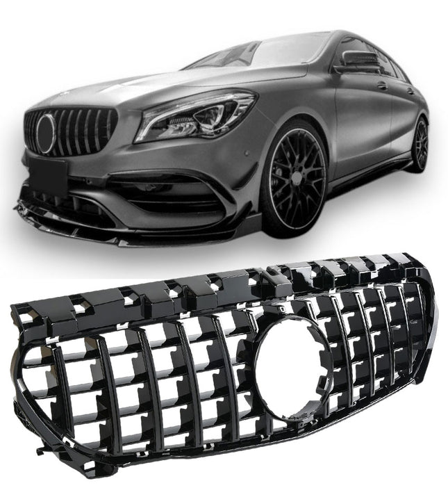 Grill Mercedes-Benz CLA C117 2013-2017 - Svart