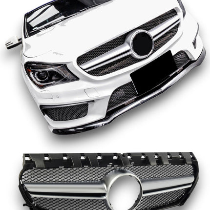 Grill Mercedes-Benz CLA C117 2013-2017 - Chrome Sport Mesh