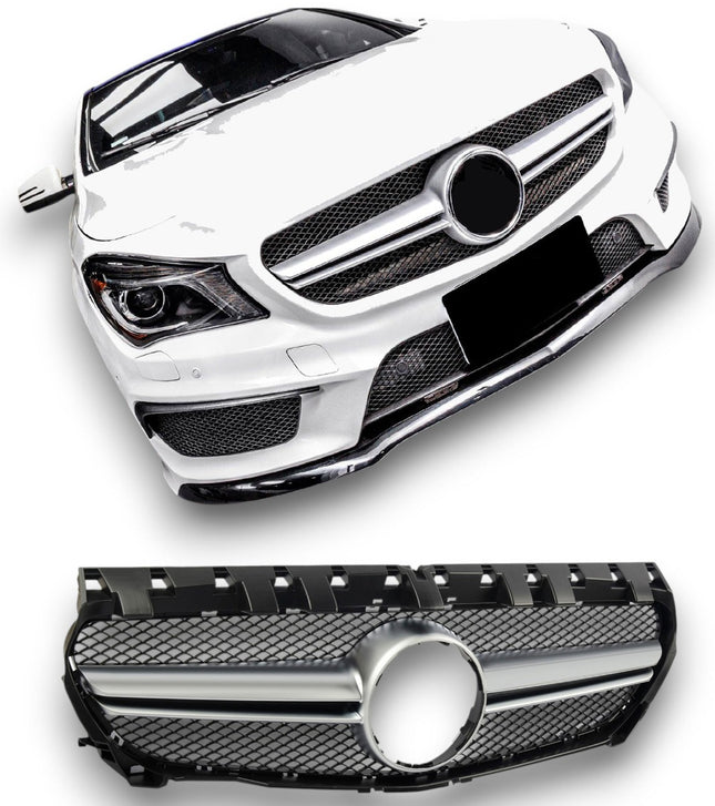 Grill Mercedes-Benz CLA C117 2013-2017 - Chrome Sport Mesh