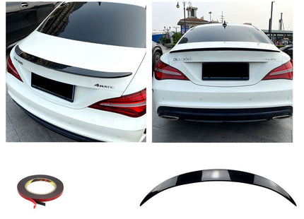 Blanksvart Spoilerläpp Mercedes CLA C117